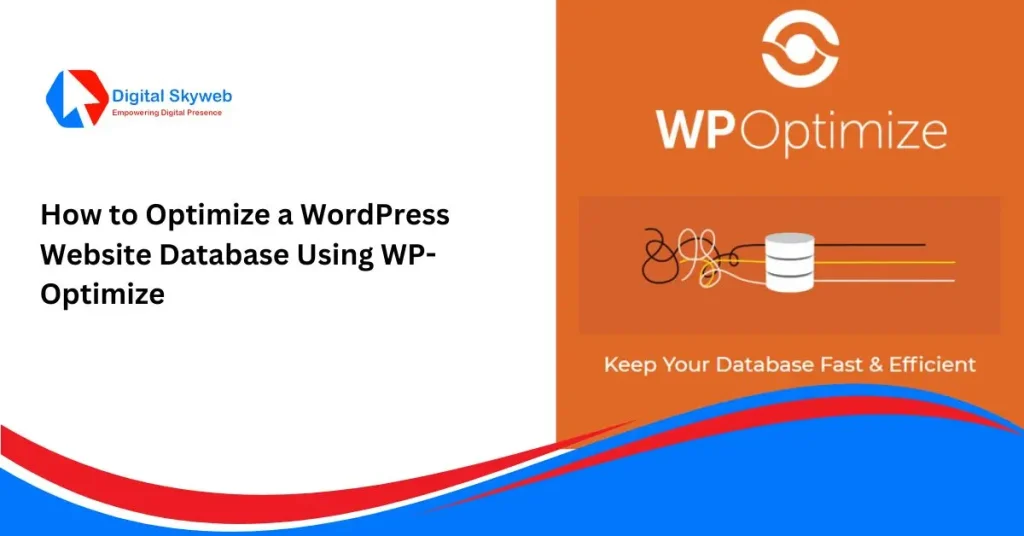 Optimize a WordPress Website Database Using WP-Optimize