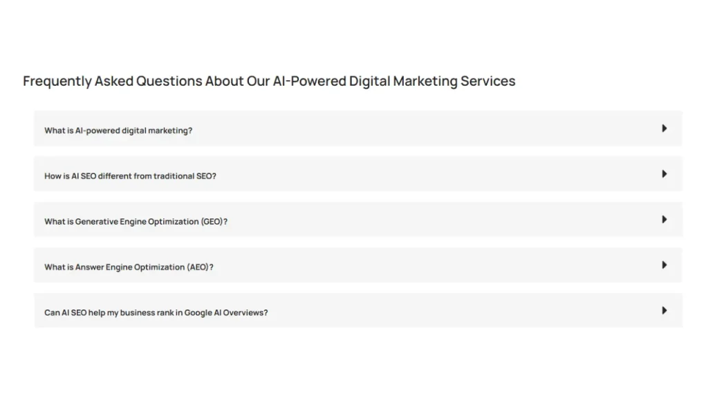 Measuring and Improving FAQ Performance